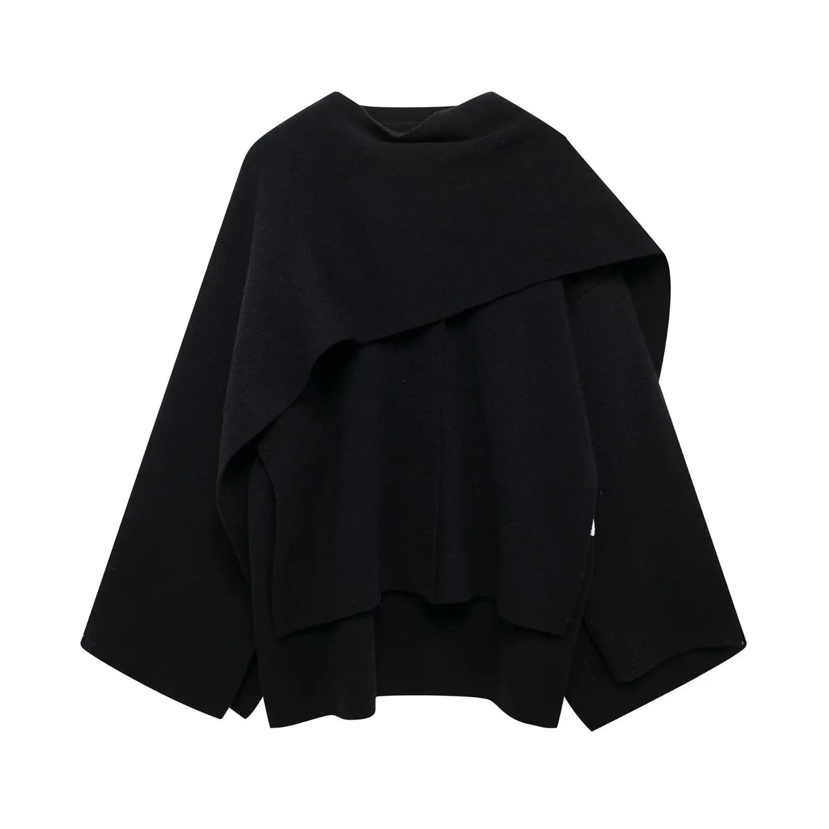 Wren Asymmetrical Hem Poncho