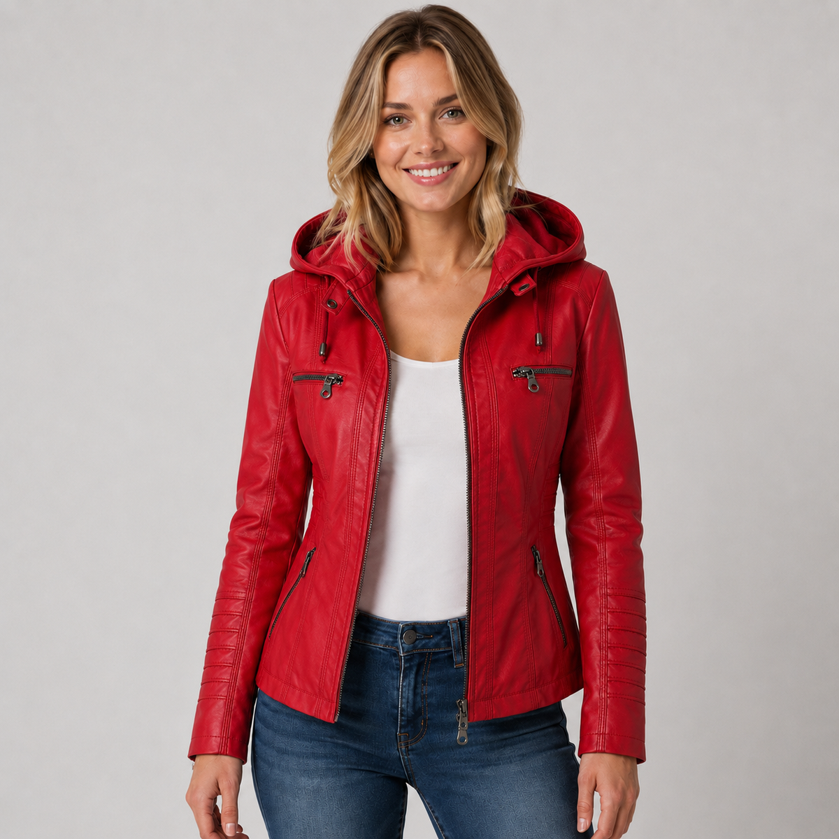 Corinne Detachable Hood Jacket