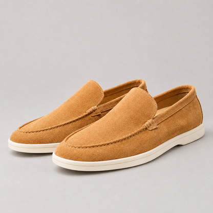 Emerson Suede-Look Loafers