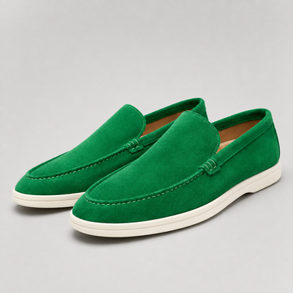 Emerson Suede-Look Loafers