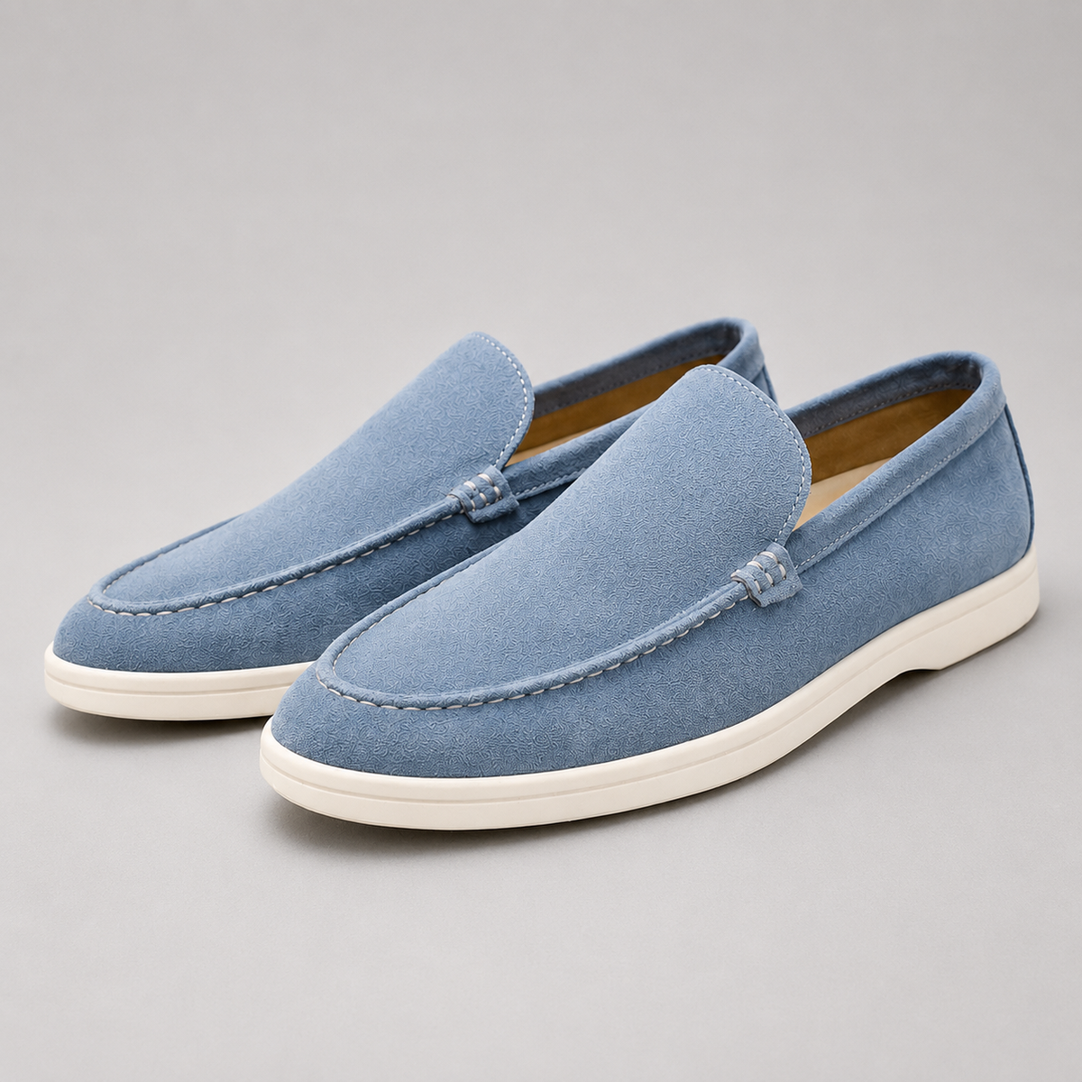 Emerson Suede-Look Loafers