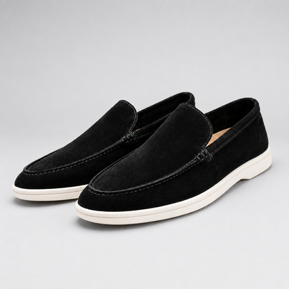 Emerson Suede-Look Loafers