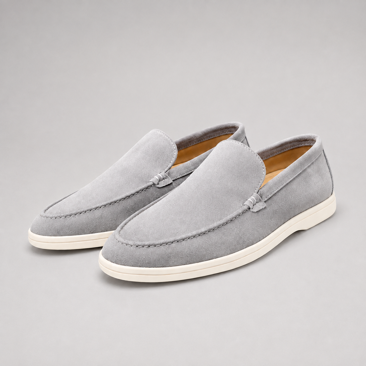 Emerson Suede-Look Loafers