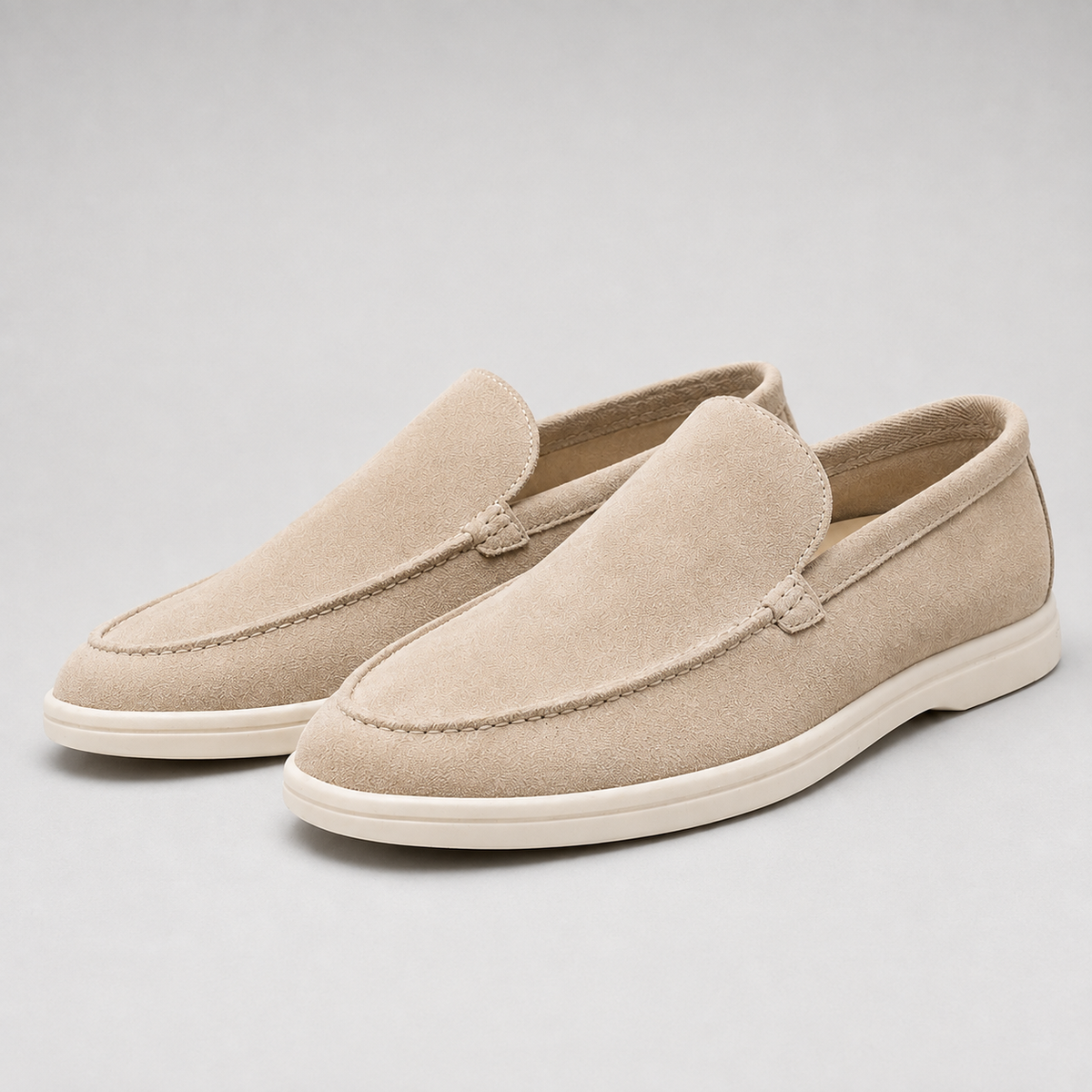 Emerson Suede-Look Loafers
