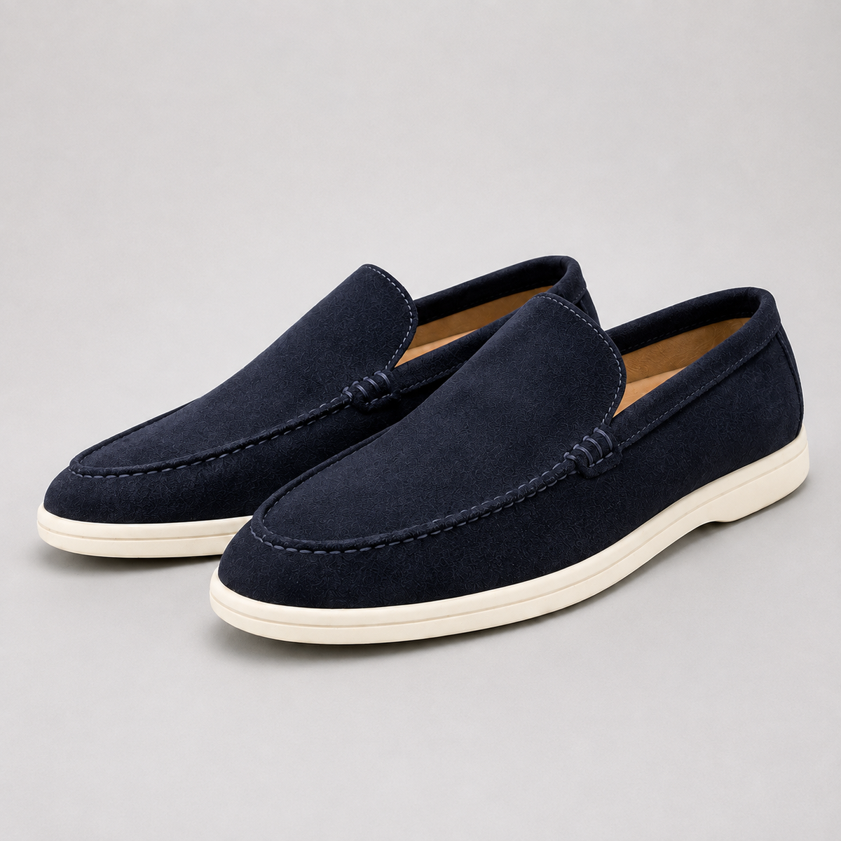 Emerson Suede-Look Loafers