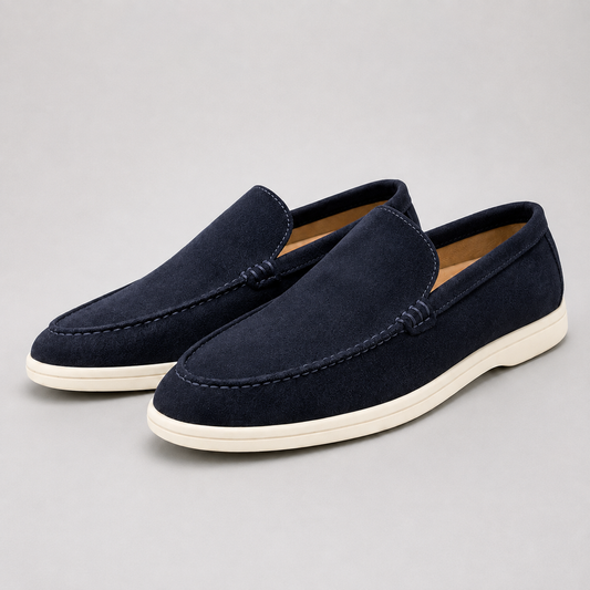 Emerson Suede-Look Loafers