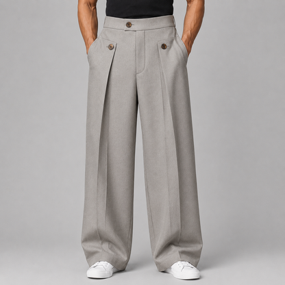 Desmond Pleated Front Trousers