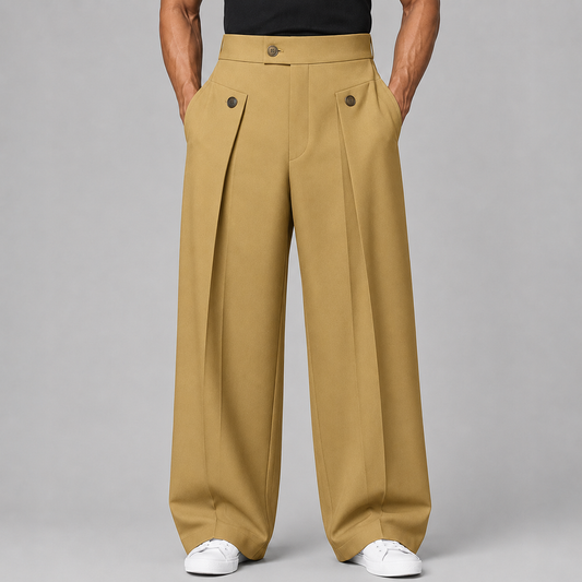 Julian Pleated Front Trousers