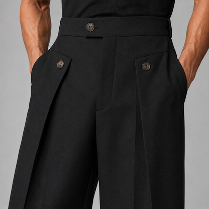 Desmond Pleated Front Trousers