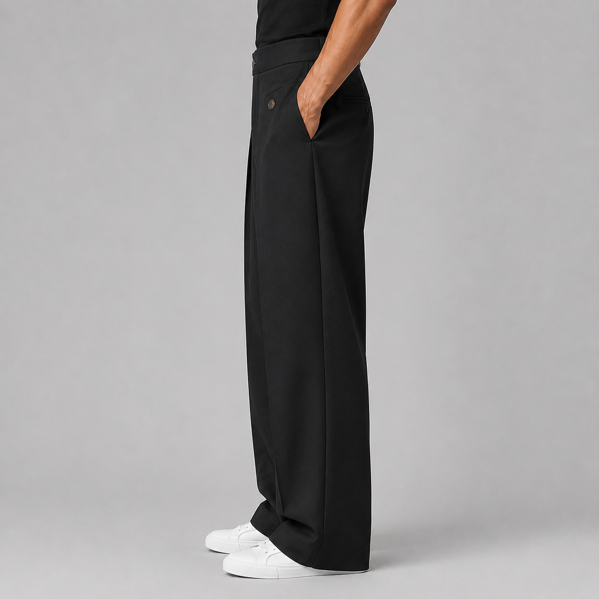 Desmond Pleated Front Trousers
