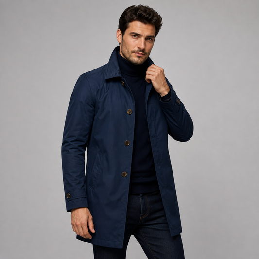 Nolan Longline Button Coat