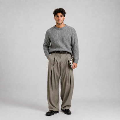 Callahan Pleated Front Trousers