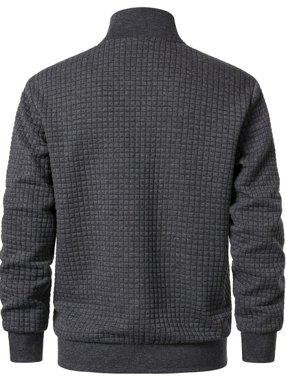 Grayson Stand-Collar Zip Jacket