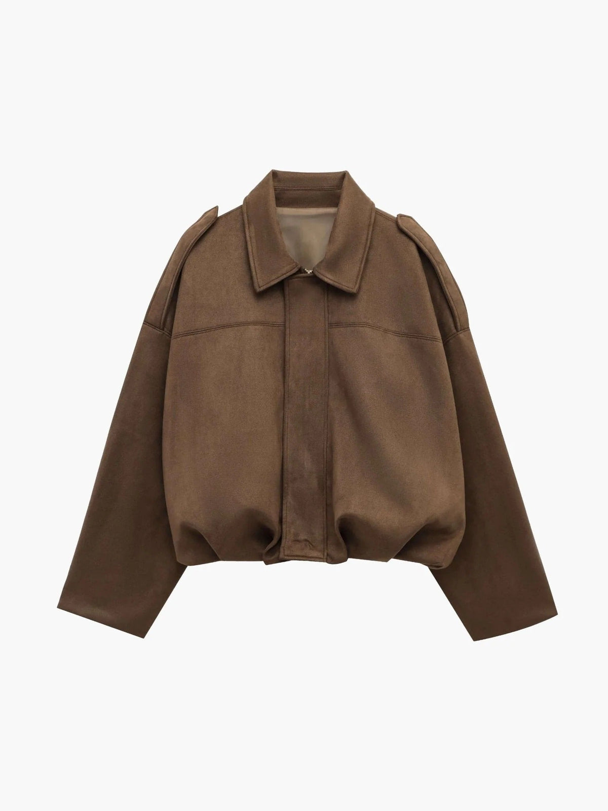Vivienne Fold Collar Bomber