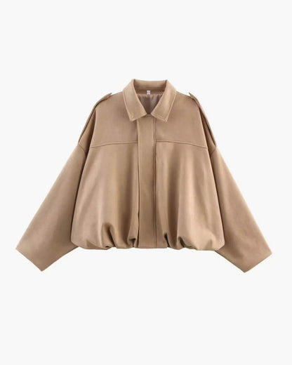 Vivienne Fold Collar Bomber