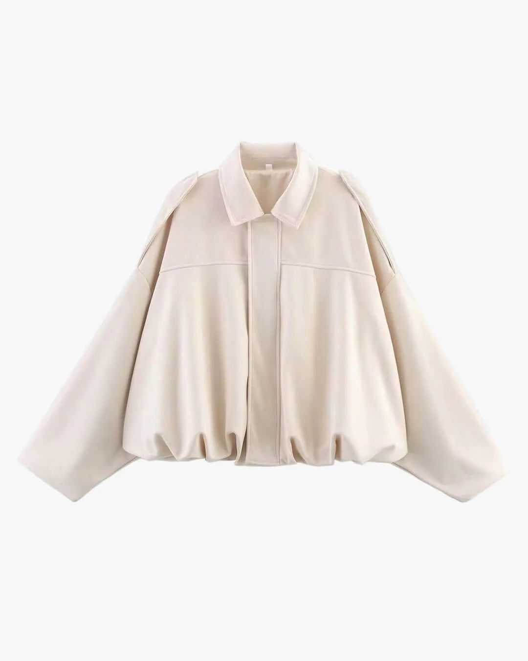 Vivienne Fold Collar Bomber
