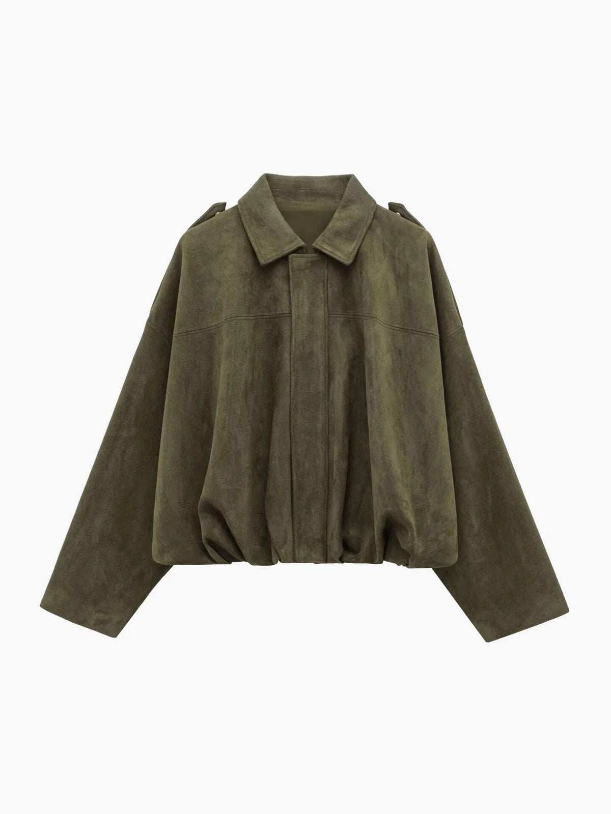 Vivienne Fold Collar Bomber