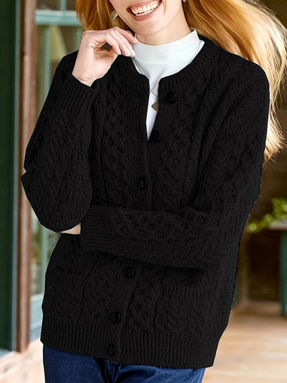 Josephine Button Front Cardigan