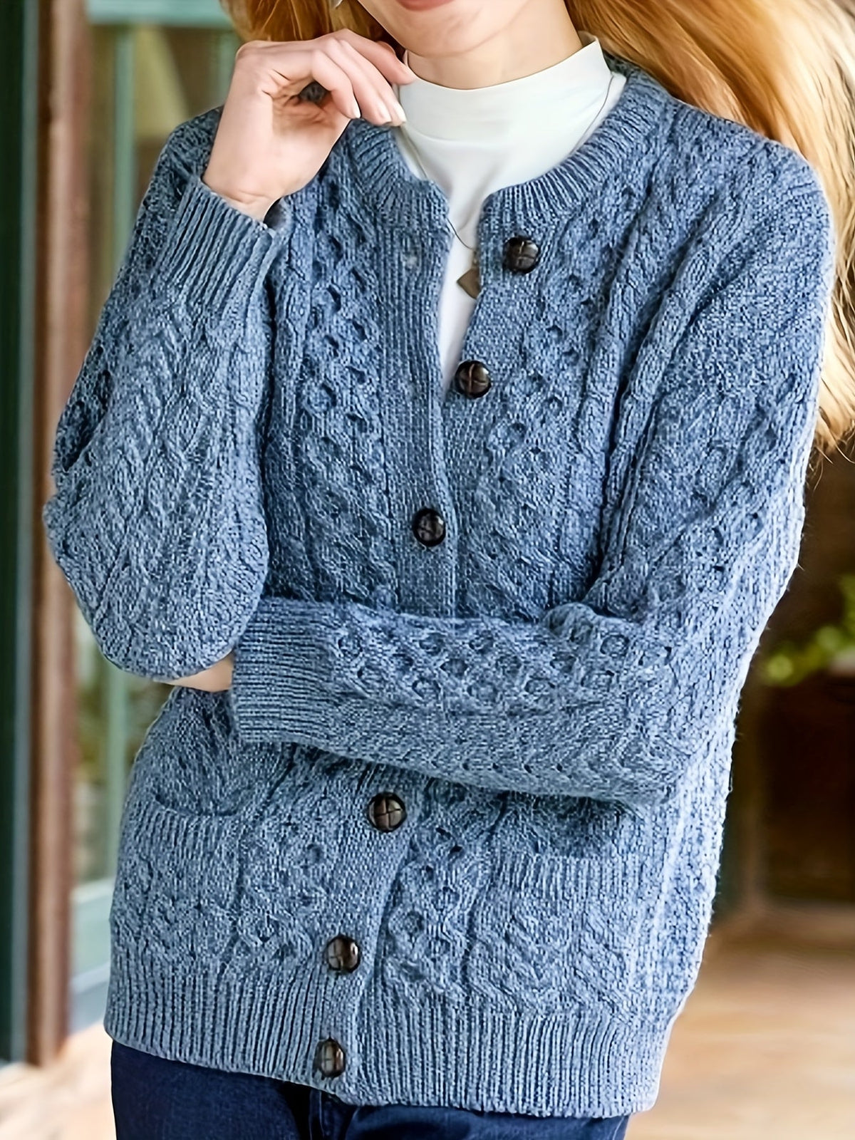 Josephine Button Front Cardigan