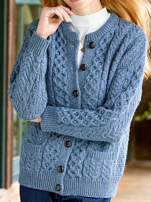 Josephine Button Front Cardigan