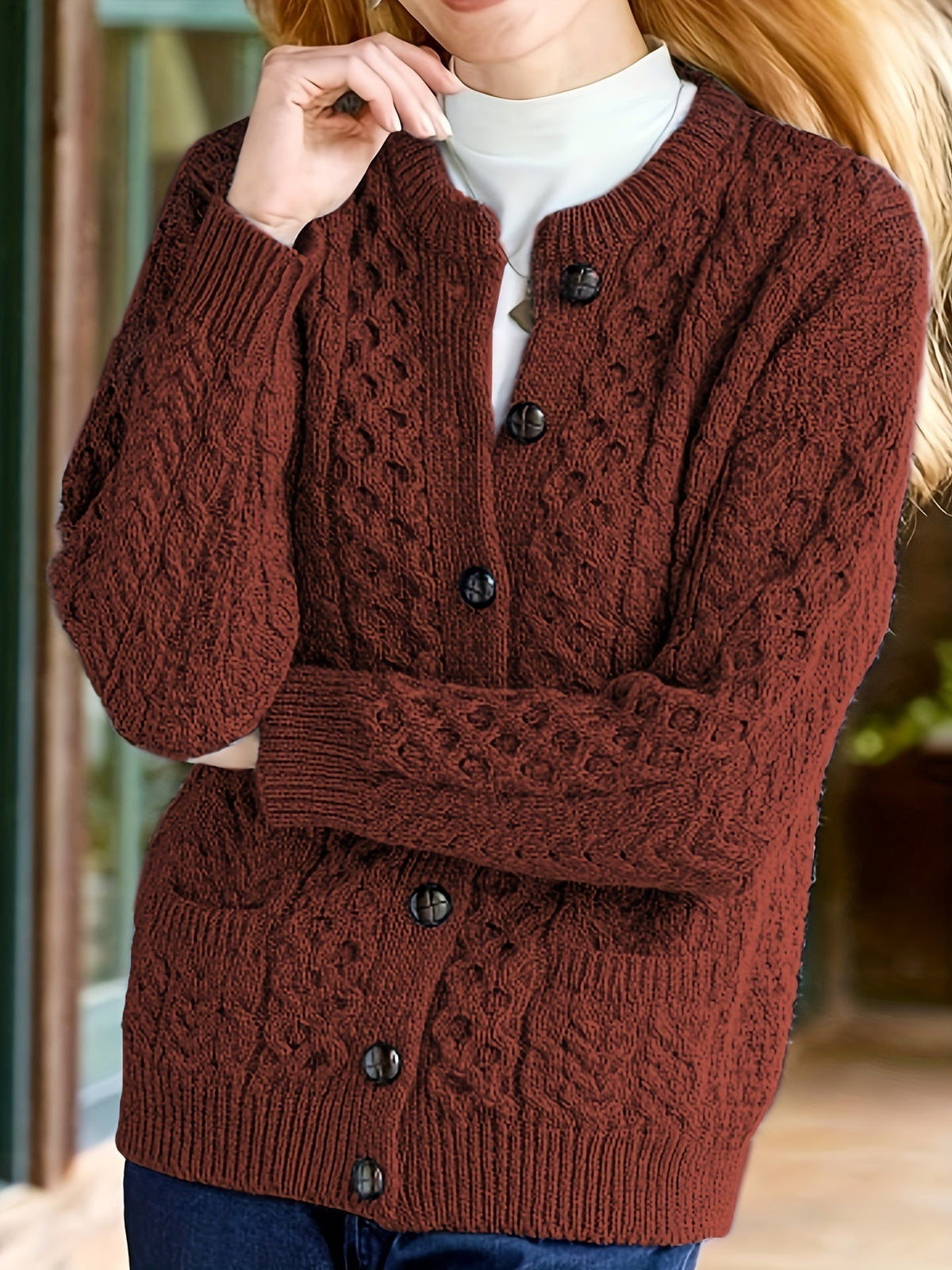 Josephine Button Front Cardigan
