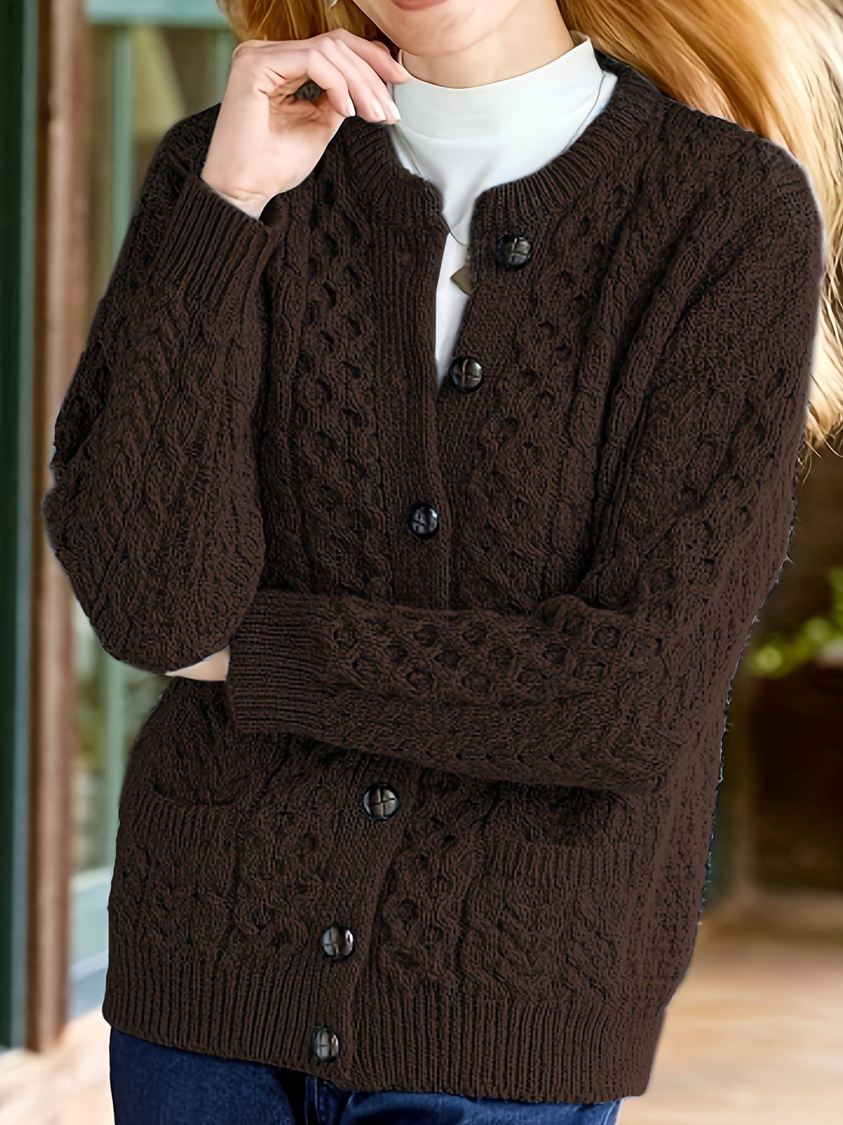 Josephine Button Front Cardigan