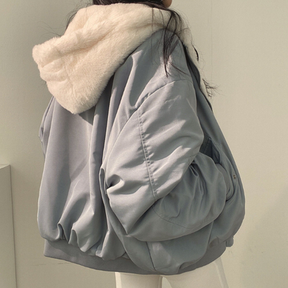 Marlowe Reversible Hooded Coat