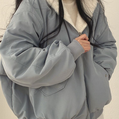 Marlowe Reversible Hooded Coat