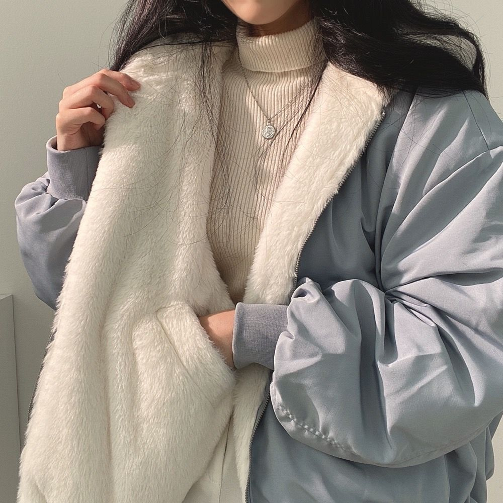 Marlowe Reversible Hooded Coat