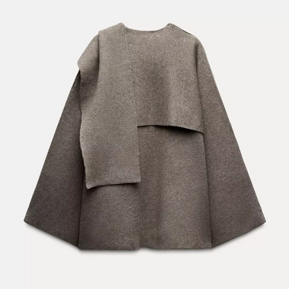 Wren Asymmetrical Hem Poncho